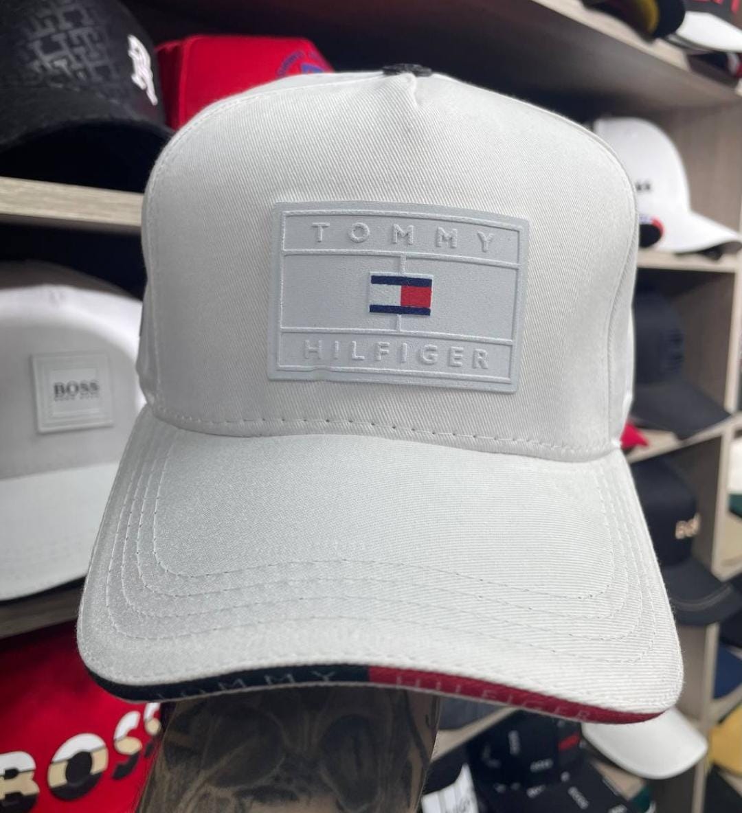 Gorra Tommy Hilfiger Classic color negro / azul y blanco imagen 2